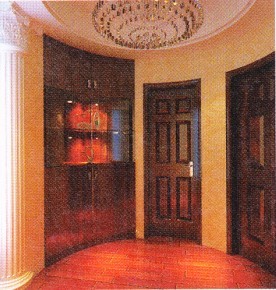 玄關宜用圓形燈具