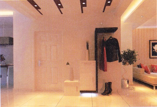 小戶型玄關的衣帽間