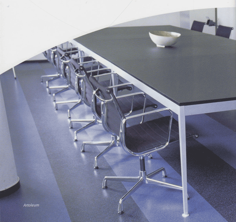 亞麻油材料與會議室的應用