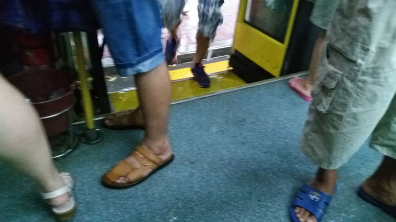 公交PVC地板驗證防水